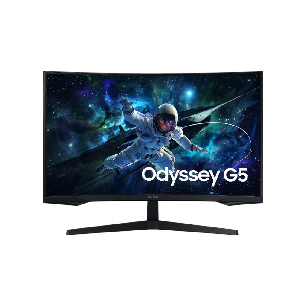 Samsung Odyssey G5 G55C computer monitor 81.3 cm (32″) 2560 x 1440 pixels Wide Quad HD LCD Black